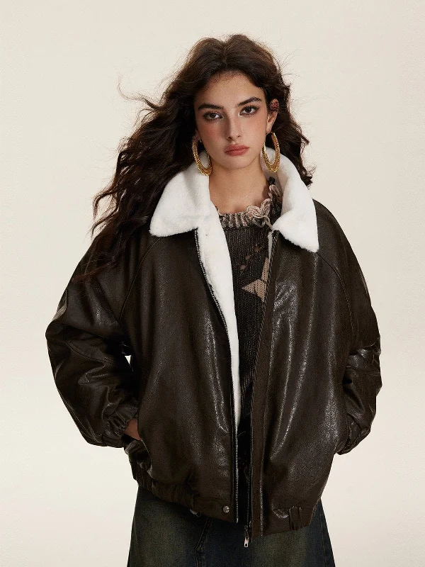 fur-collar-faux-leather-bomber-jacket