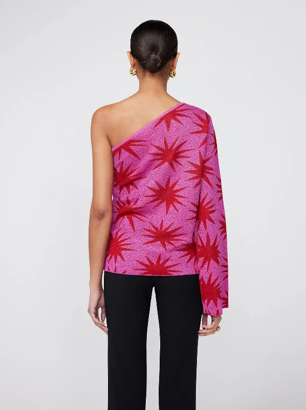 harper-pink-star-lurex-knit-one-shoulder-top