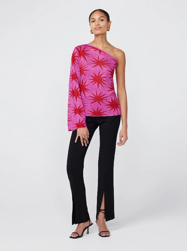 harper-pink-star-lurex-knit-one-shoulder-top