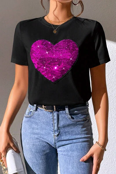 heart-sequin-round-neck-short-sleeve-t-shirt-1