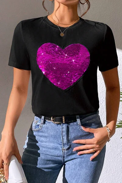 heart-sequin-round-neck-short-sleeve-t-shirt-1