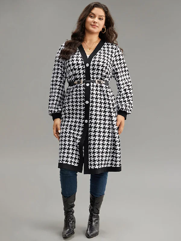 houndstooth-button-through-contrast-trim-coat