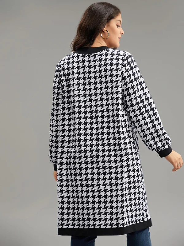 houndstooth-button-through-contrast-trim-coat