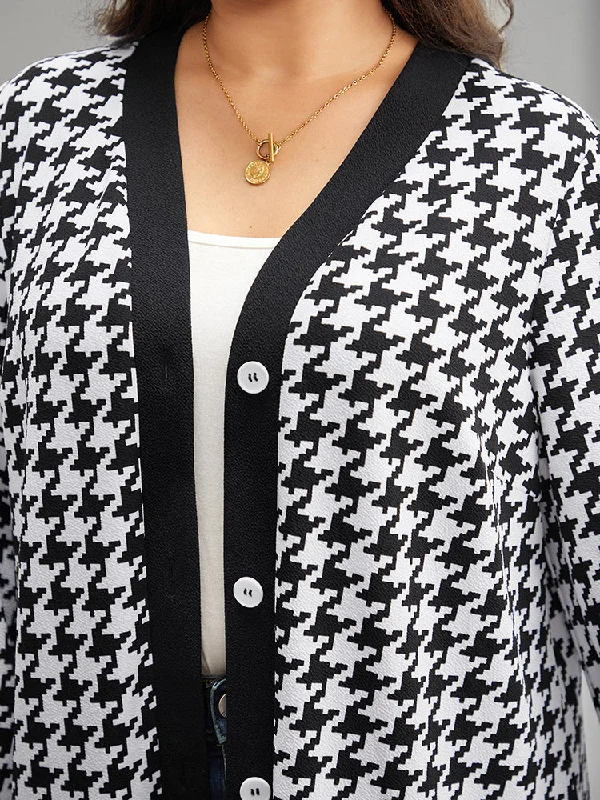 houndstooth-button-through-contrast-trim-coat