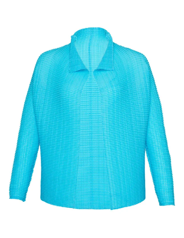 Wooly Pleats-48 Pleated Cardigan