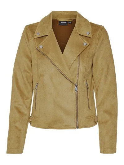 jose-bistre-tan-faux-suede-biker-jacket