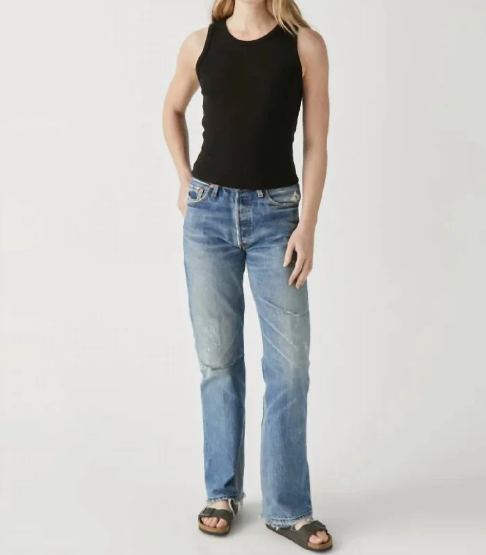 Kendall Cropped Tank In Black