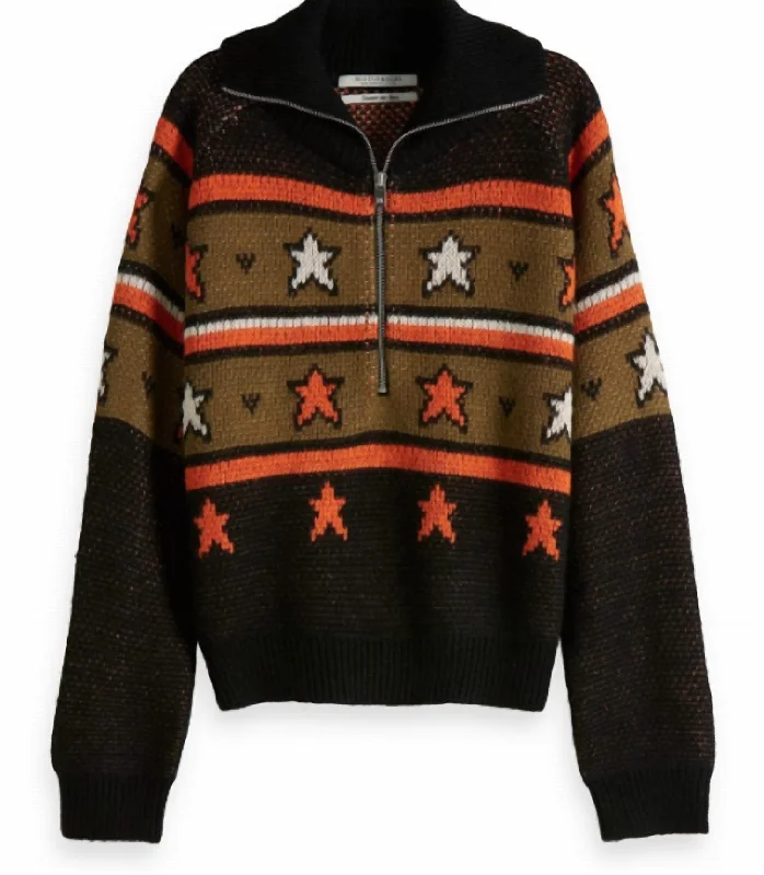 knitted-anorak-w-star-pattern-sweater-in-multi