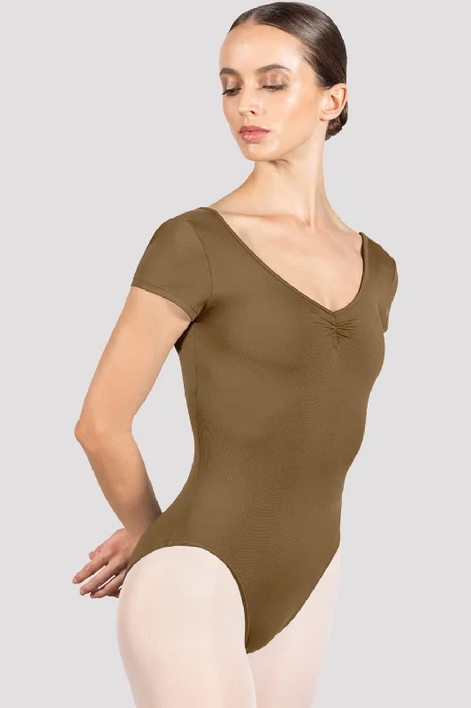 ladies-penny-cap-sleeve-leotard-almond