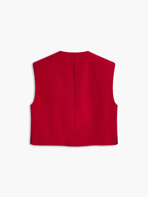 leisure-sleeveless-button-vest