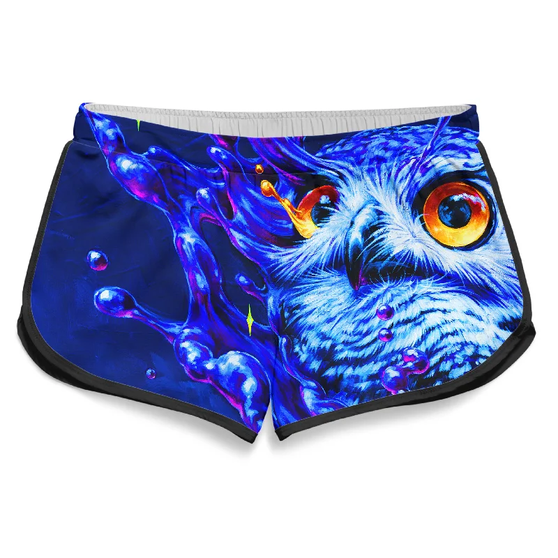 Lucid Owl Women's Retro Shorts