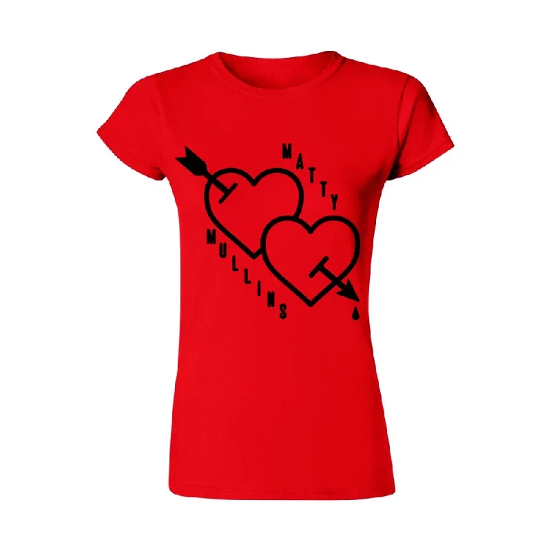 Heartburn Ladies Red Tee