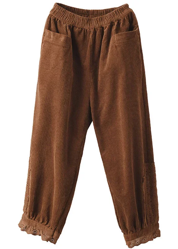 modern-caramel-elastic-waist-lace-patchwork-corduroy-harem-pants-winter