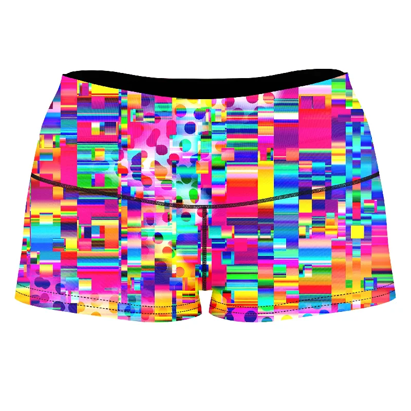 No Signal High-Waisted Women's Shorts