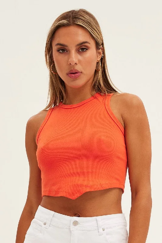 orange-scarf-tank-crop-crew-neck-sleeveless-bs1501-84n