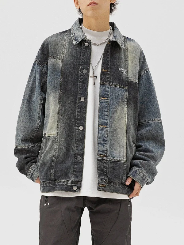 patchwork-washed-denim-jacket