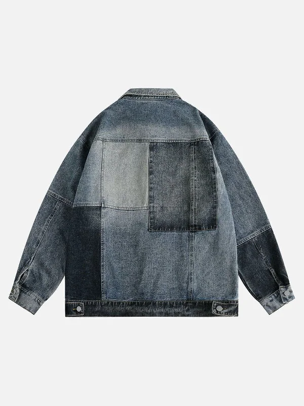 patchwork-washed-denim-jacket