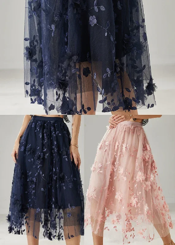 pink-floral-tulle-beach-skirts-embroidered-summer