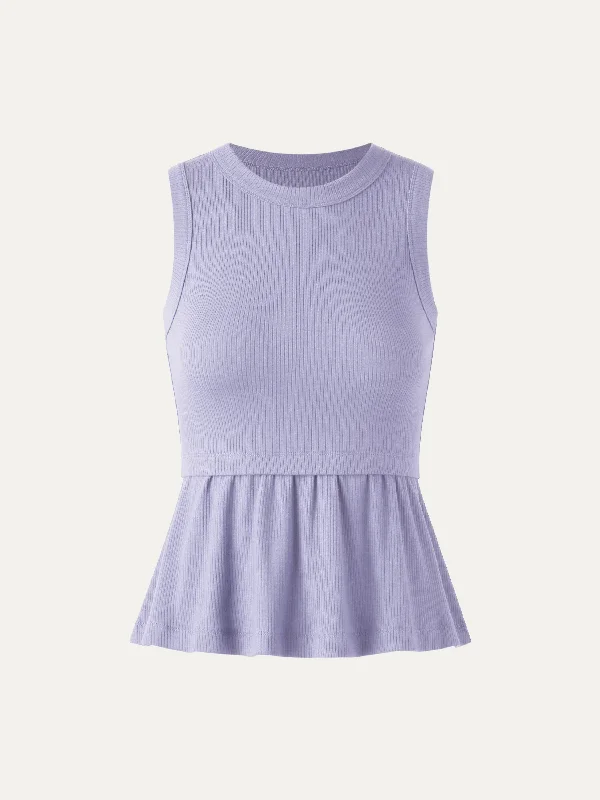 plantive™-peplum-tank