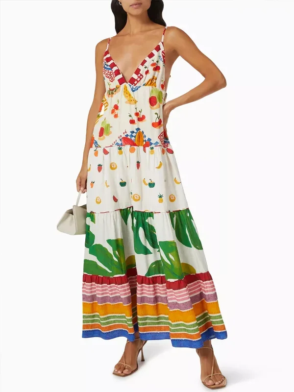 print-sleeveless-long-dress