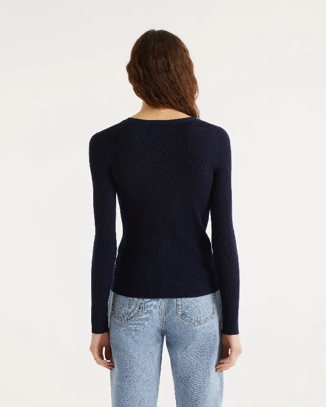 pull-cardigan-a-cotes-s23-femme-navy