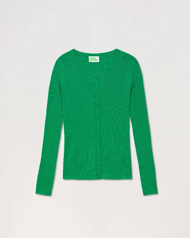 pull-cardigan-a-cotes-s23-femme-summer-green