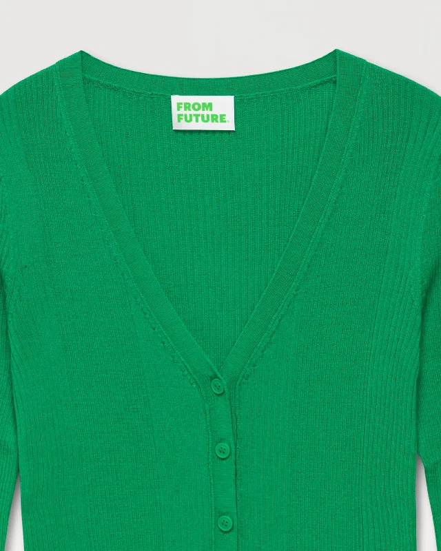 pull-cardigan-a-cotes-s23-femme-summer-green