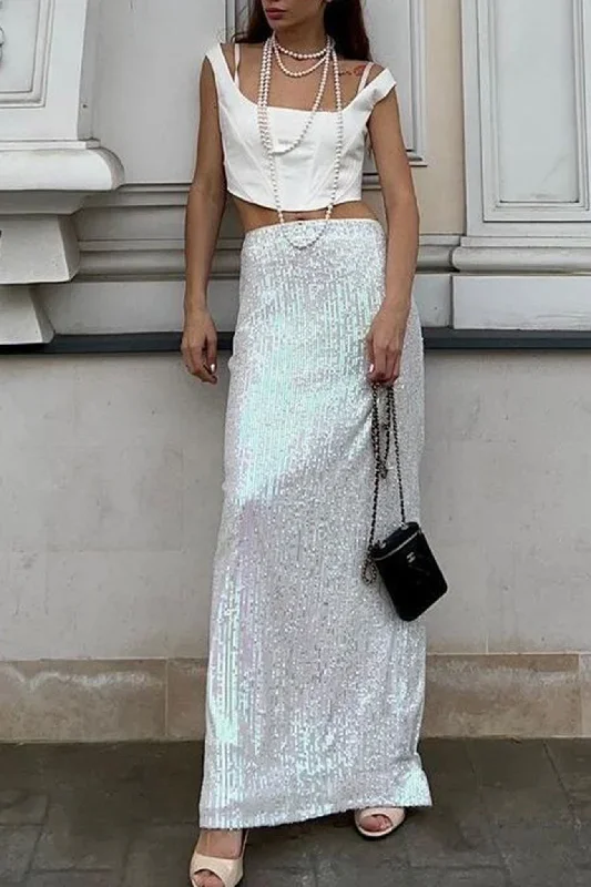 sequins-back-slit-midi-skirt