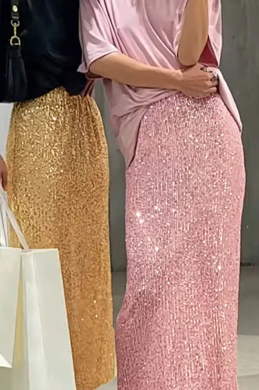 sequins-back-slit-midi-skirt