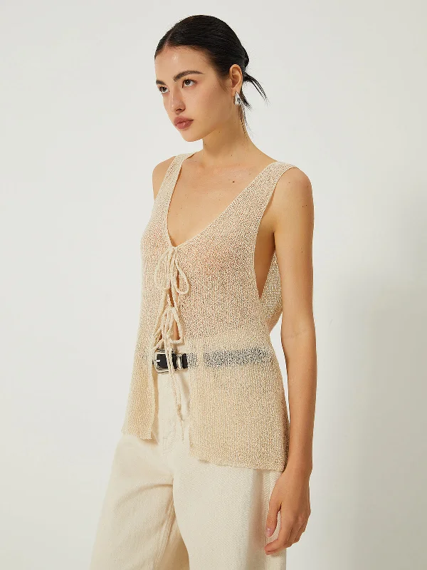 sheer-tie-front-knit-vest