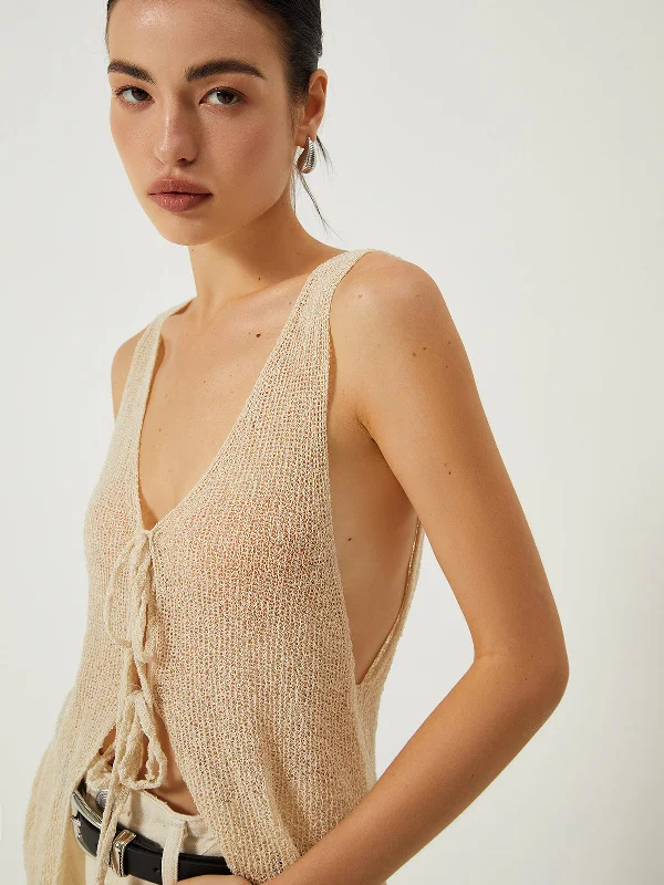 sheer-tie-front-knit-vest