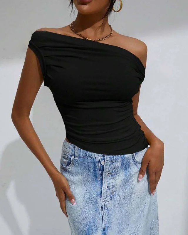 solid-color-gathered-edge-crop-top