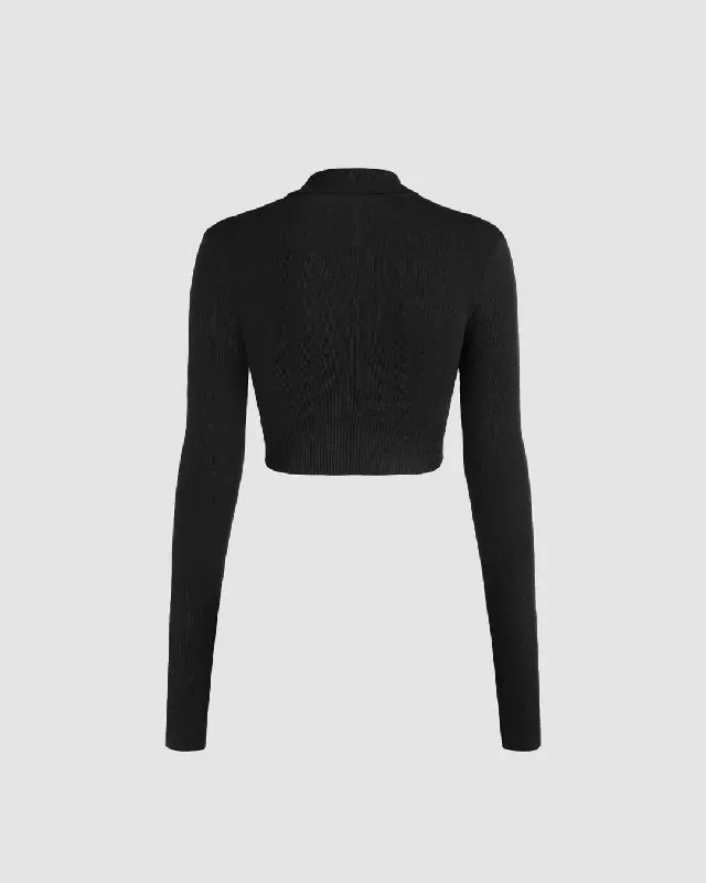 solid-ribbed-collar-full-sleeve-black-crop-top