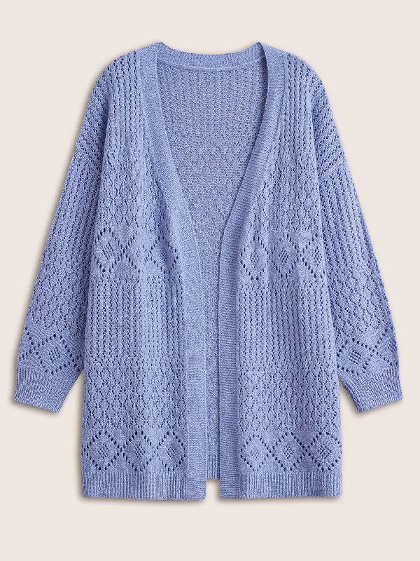 supersoft-essentials-geometric-hollow-out-cardigan