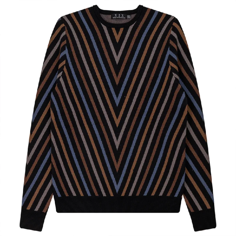 v-striped-multi-color-knit-sweater