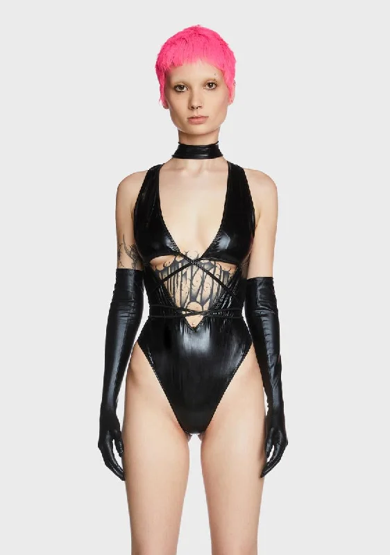 Want To Believe Bodysuit And Gloves Set