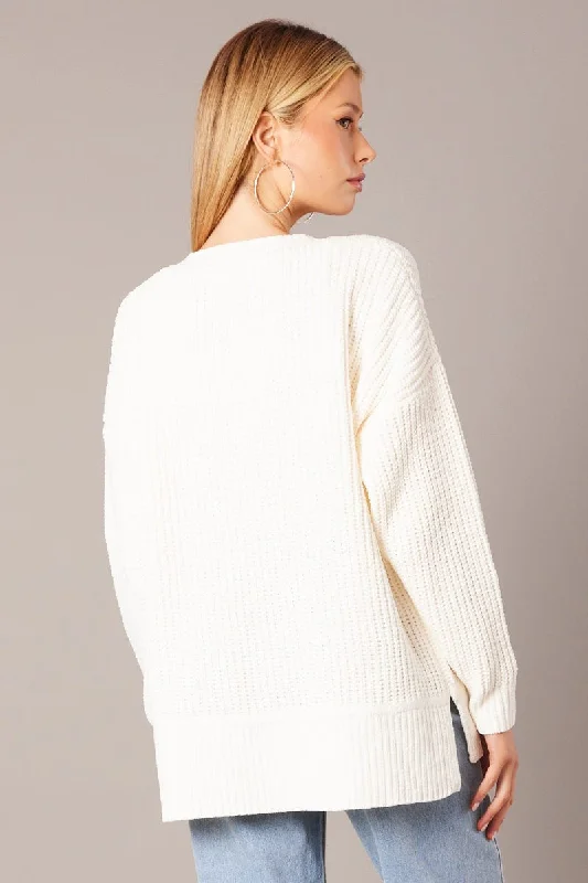 white-knit-cardigan-longline-chenille-kn2474-45j-1