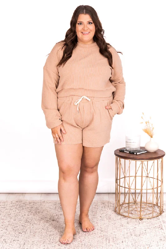 why-not-taupe-cord-lounge-shorts