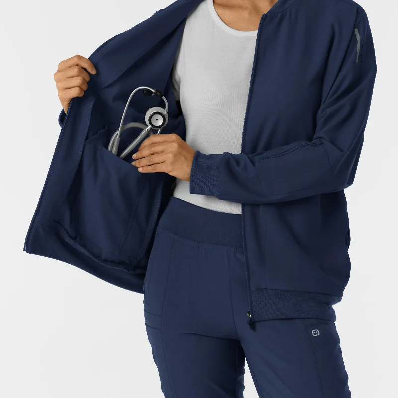 womens-bomber-scrub-jacket-navy