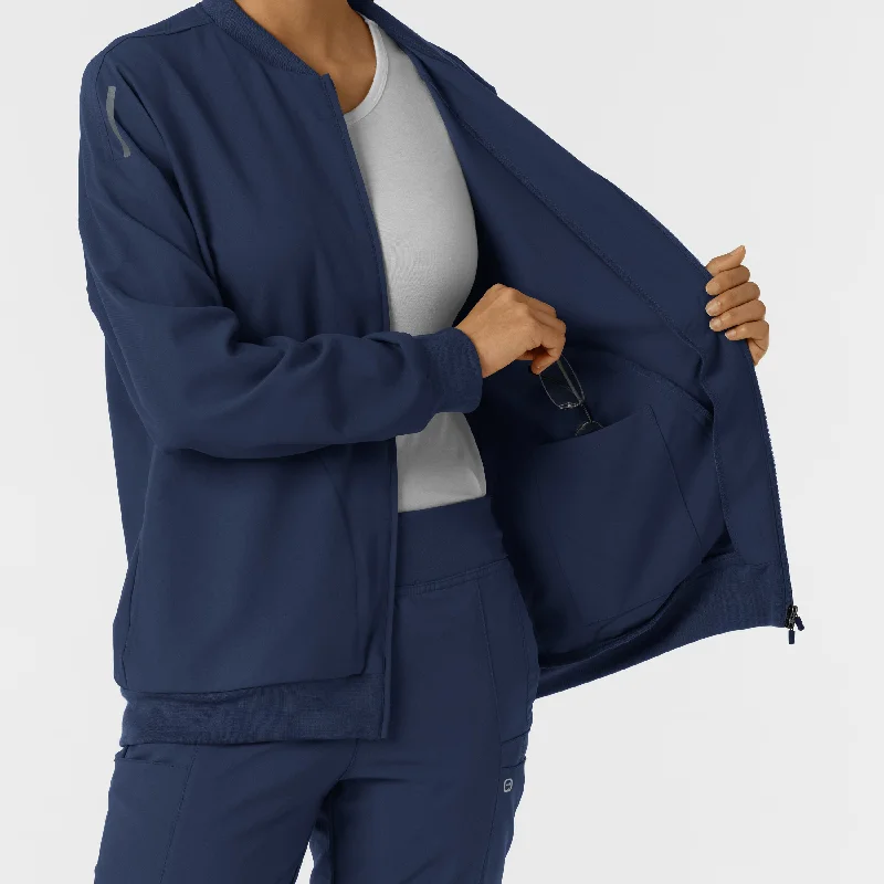 womens-bomber-scrub-jacket-navy